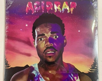 Chance the Rapper Coloring Book 2LP Vinyl Limited Red 12