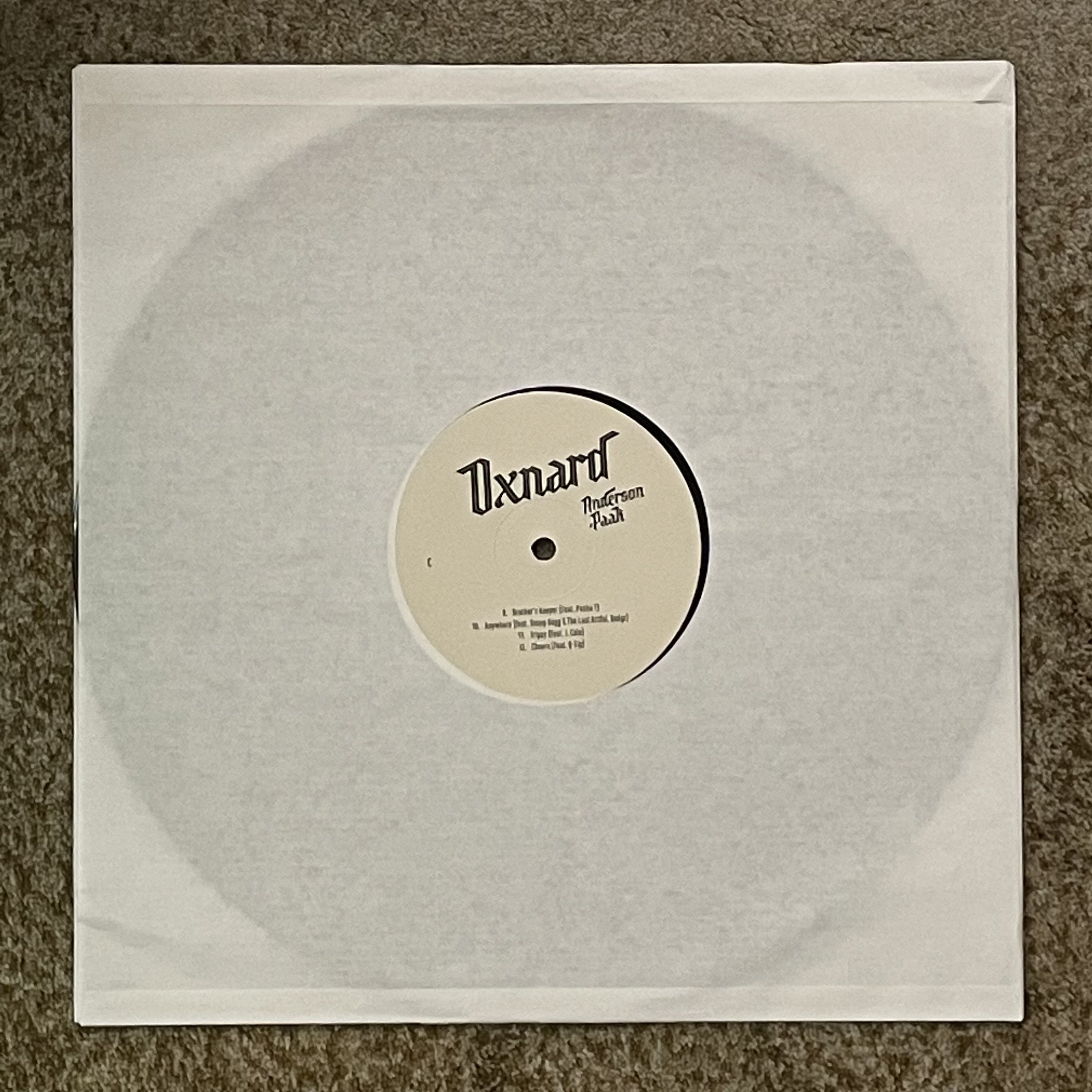 Anderson Paak Oxnard 2LP Limited 12 Anderson Paak Oxnard 2LP Limited 12