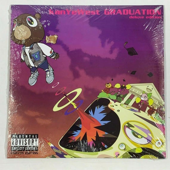 Kanye West GRADUATION  2LP アナログ レコード Kanye West Graduation 2LP Vinyl Limited Purple 12