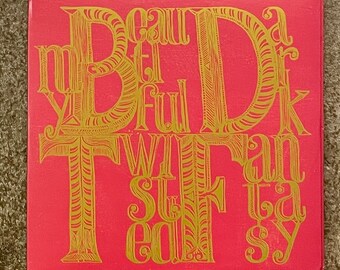 Kanye West My Beautiful Dark Twisted Fantasy 3LP Limited 12