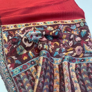 Reversible Pashmina Shawl ,Wedding Wrap, Pashmina Scarf