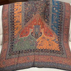 Kani Woven Pashmina Silk Shawl/Dupatta,Wedding Wrap, Scarf, Pashmina Shawl , Pashmina ShawlWedding- ONLY ONE !