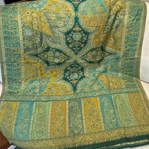 New Arrival, Kani Silk Shawl/Dupatta,Wedding Wrap, Scarf, Pashmina Shawl , Pashmina ShawlWedding