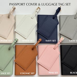 Executive Passport Cover and luggage tag