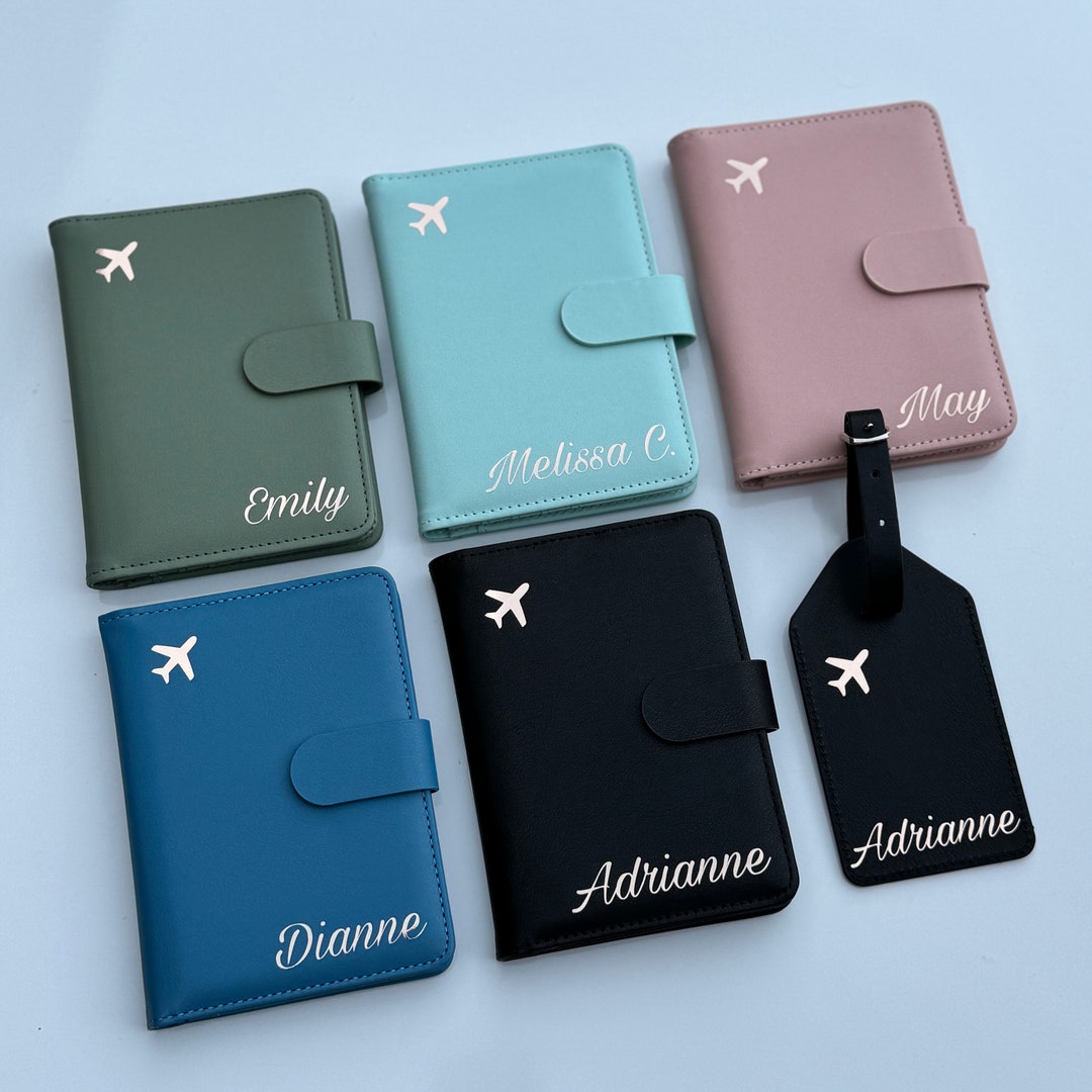 Personalized RFID Passport Holder Medical or Health or Vaccine Card