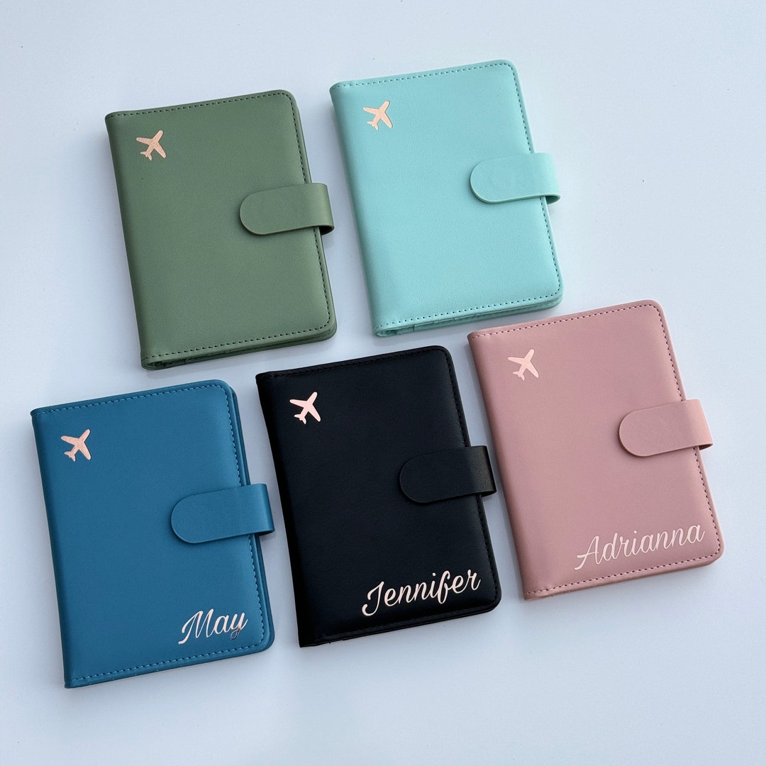 Personalized RFID Passport Holder Medical or Health or Vaccine Card