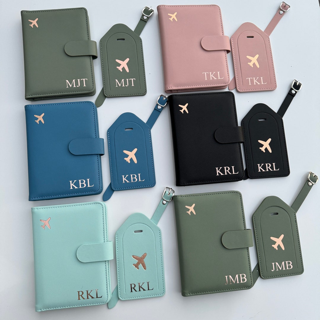 Personalized RFID Passport Holder Medical or Health or Vaccine Card