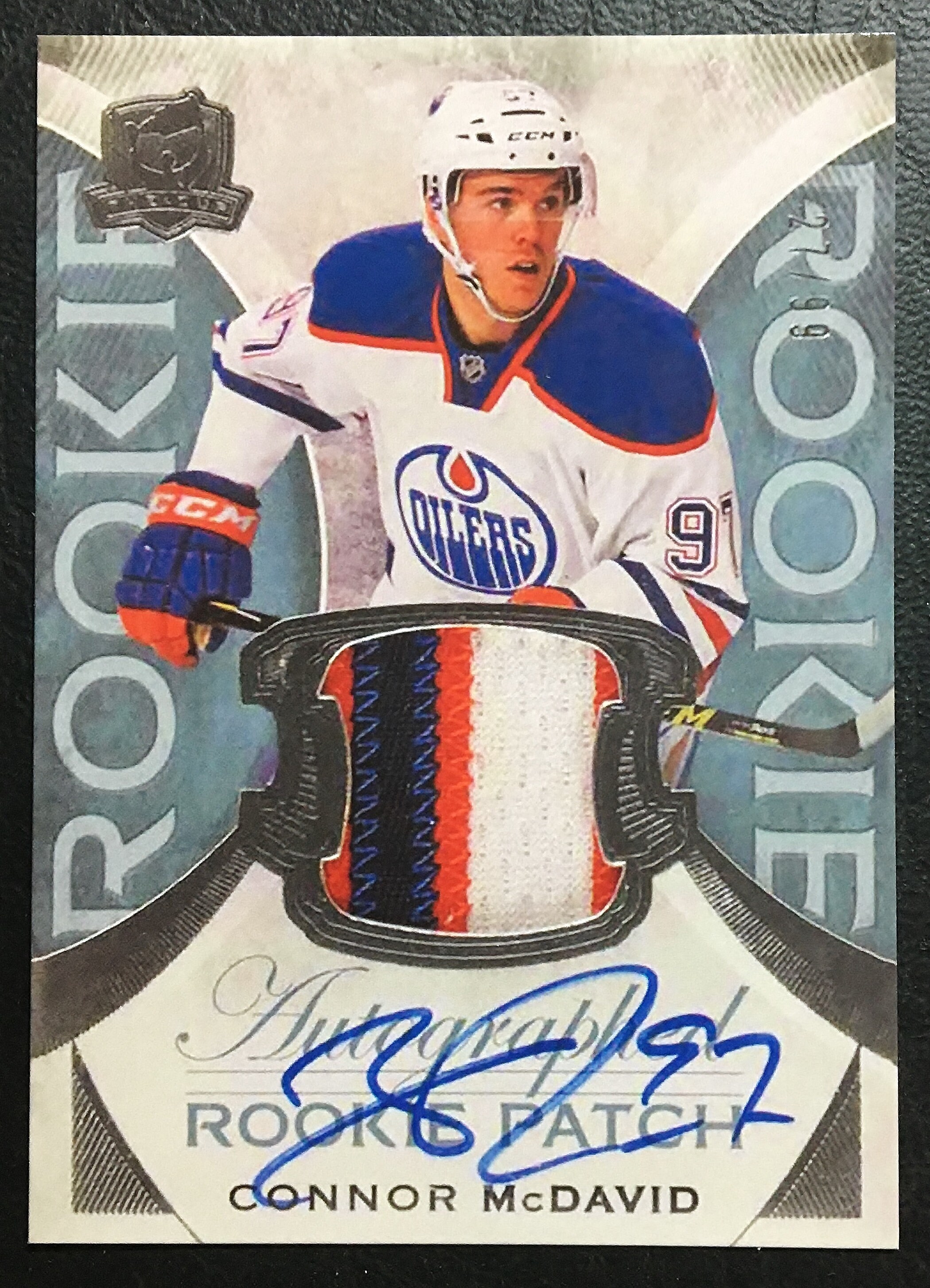 2015-16 the Cup Connor Mcdavid Rookie Patch Facsimile - Etsy