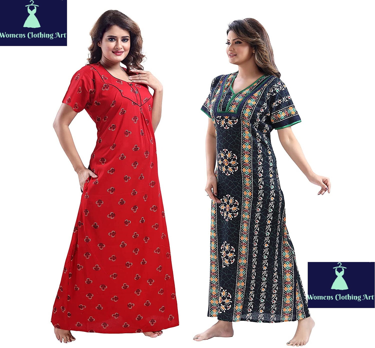 woolen maxi nighty