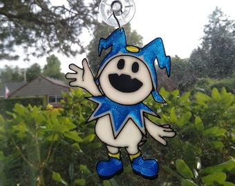Jack Frost - Persona Window Hanger Stained Glass Style