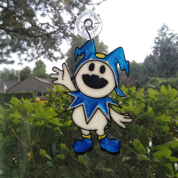 Jack Frost - Persona Window Hanger Stained Glass Style