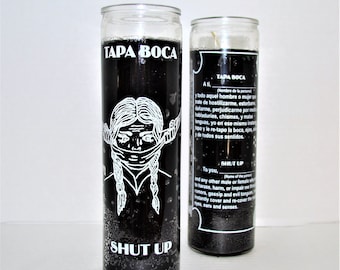 Tapa Boca Veladora Preparada Ritual Para Callar Gente En Tu Contra Con Oracion Y Curada Con Su Nombre 7 Day Shut up Candle