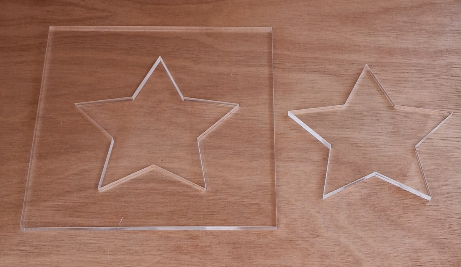Router Star Template Perspex Cut Out Router Inlay Etsy UK
