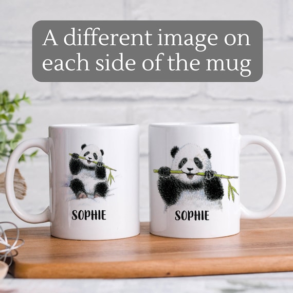 Tazza Panda personalizzata / Regali Panda / Tazza con stampe panda / Tazza  personalizzata / Tazze carine -  Italia