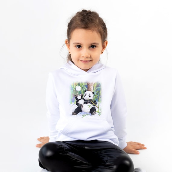 Sudadera con capucha Panda para ninos de 6 a 15 anos Regalos de panda Sudadera con capucha con ilustraciones de panda Ropa de invierno para ninas y ninos Etsy Mexico