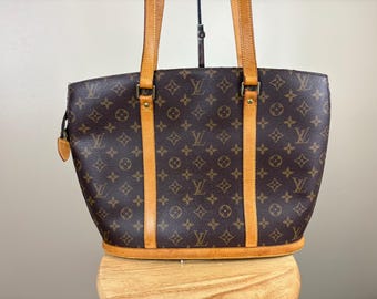 Authentic Louis Vuitton Babylone Vintage Monogram Handbag Tote
