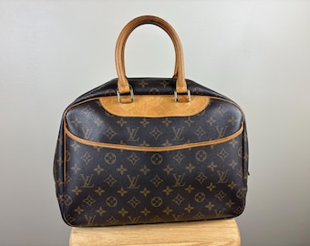 Auténtico bolso de mano Louis Vuitton Deauville Monogram