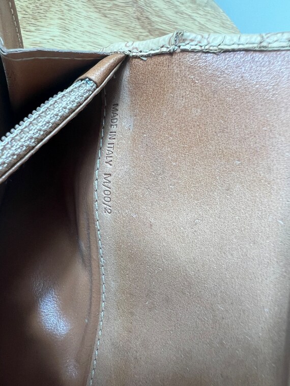 Authentic Celine Macadam Wallet Tan Canvas - image 7