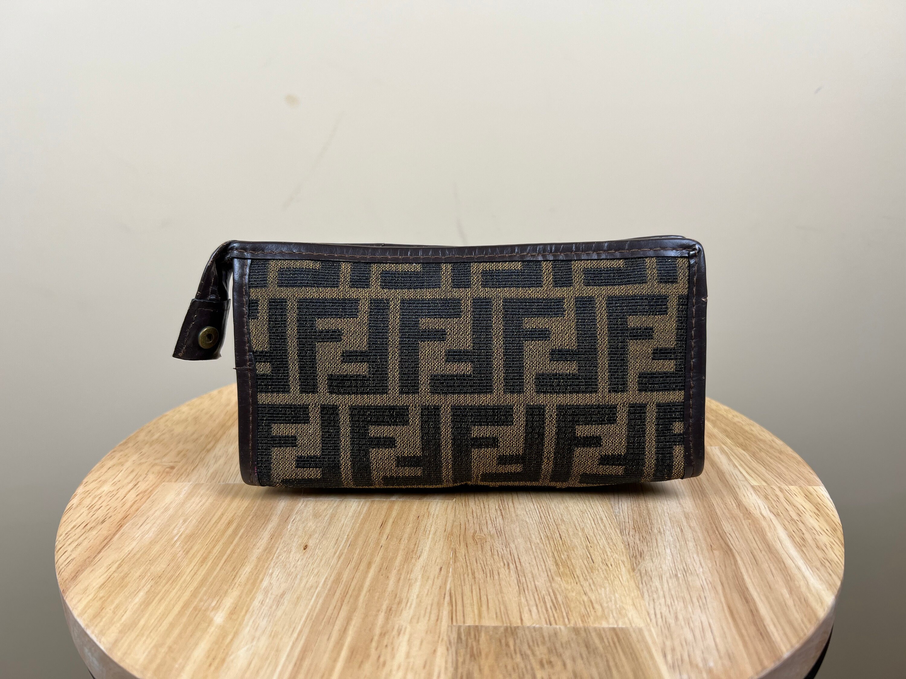 Fendi Zucca Cosmetic Pouch – Lady Luxe Collection