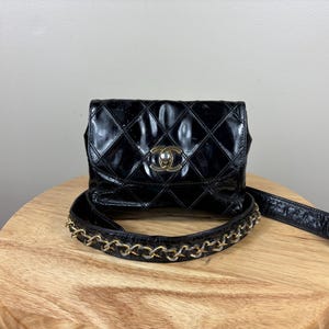 Vintage Chanel Bag Lamb Skin - Etsy