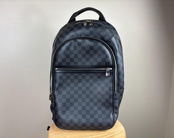 Authentic Louis Vuitton Michael Damier Graphite Backpack w/ COA