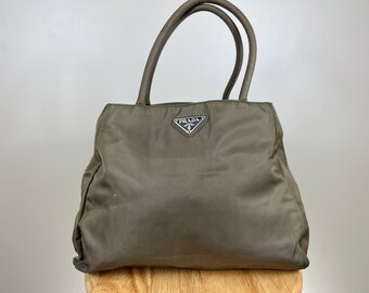 prada beach bolsa canvas