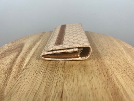 Authentic Celine Macadam Wallet Tan Canvas - image 4