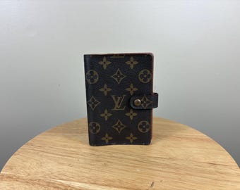 Authentic Louis Vuitton Monogram Agenda PM Notebook Cover