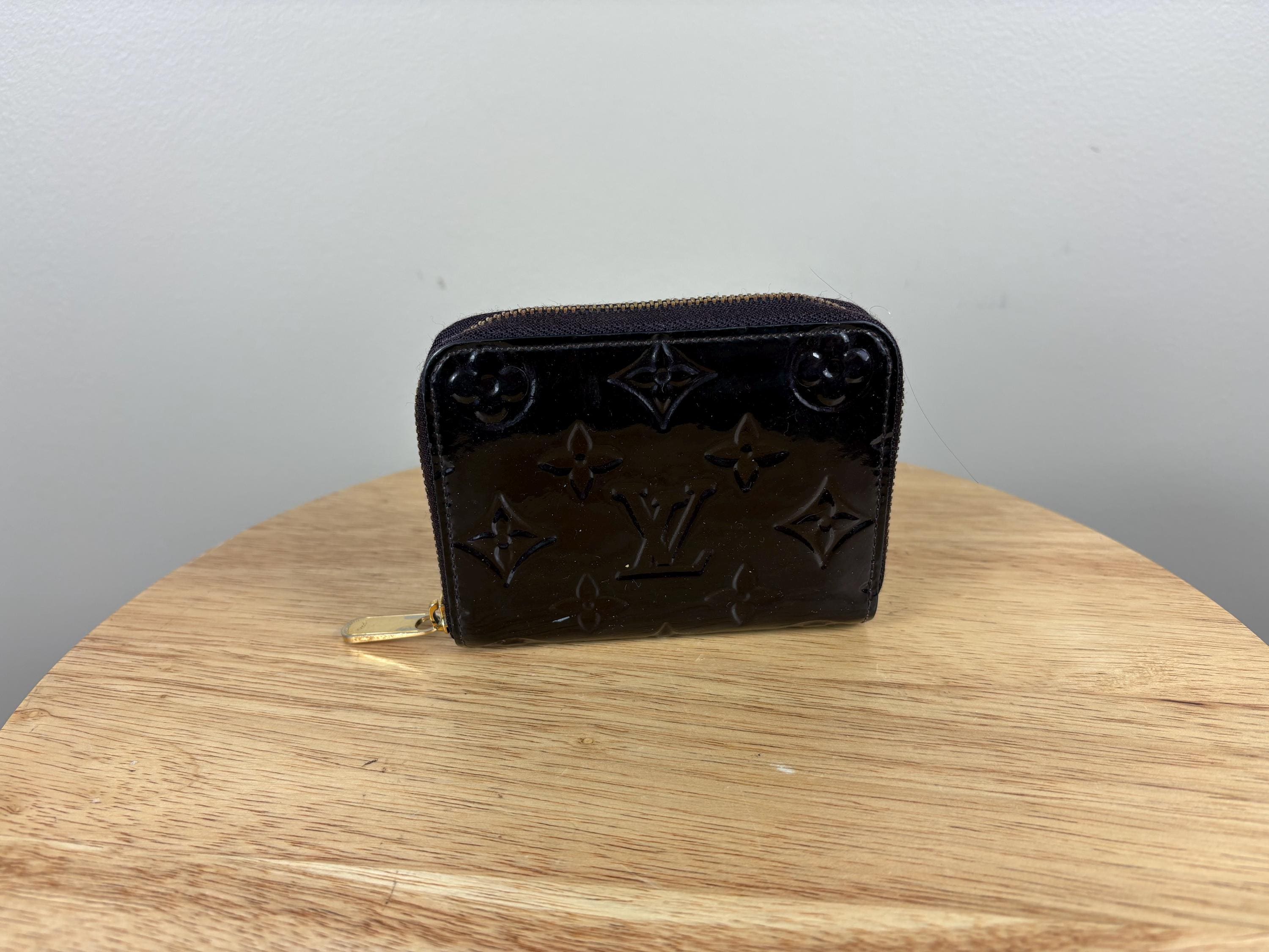 小物 LOUIS VUITTON WALLET vernis LOUIS VUITTON Vernis Clemence Wallet Cherry 1687106