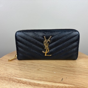 Vintage Yves Saint Laurent Wallet - Etsy