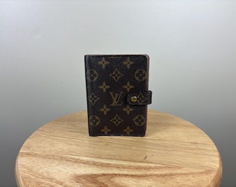 Authentic Louis Vuitton Monogram Agenda PM Notebook Cover