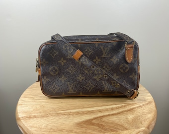 Authentic Louis Vuitton Marly Bandouliere Monogram Crossbody Bag