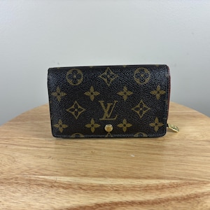 Cartera Porte Monnaie con monograma vintage de Louis Vuitton