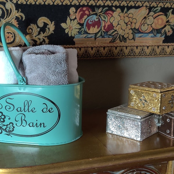 French Inspired Bathroom Decor Etsy