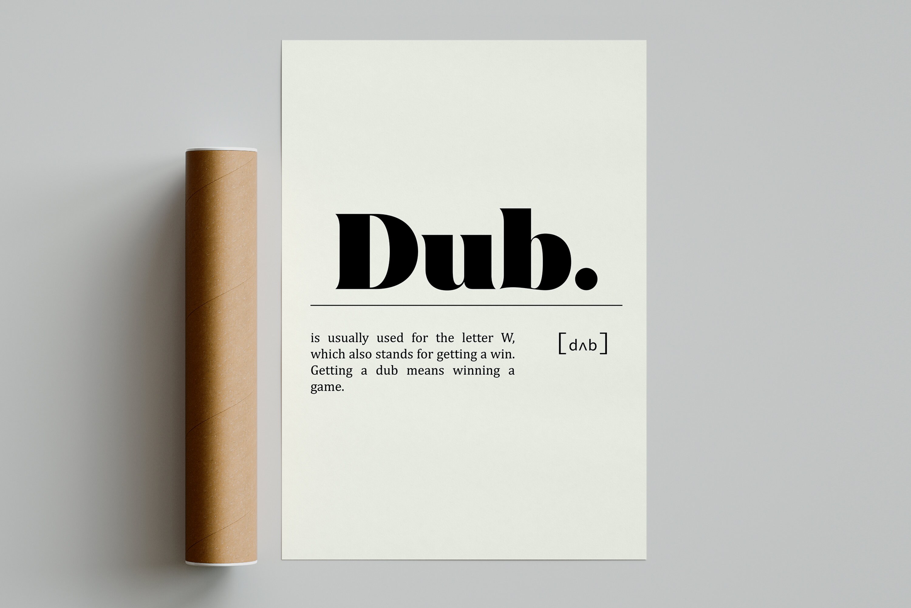 Dub Definition Gaming Prints Gamer Print Gaming Wall Art Etsy