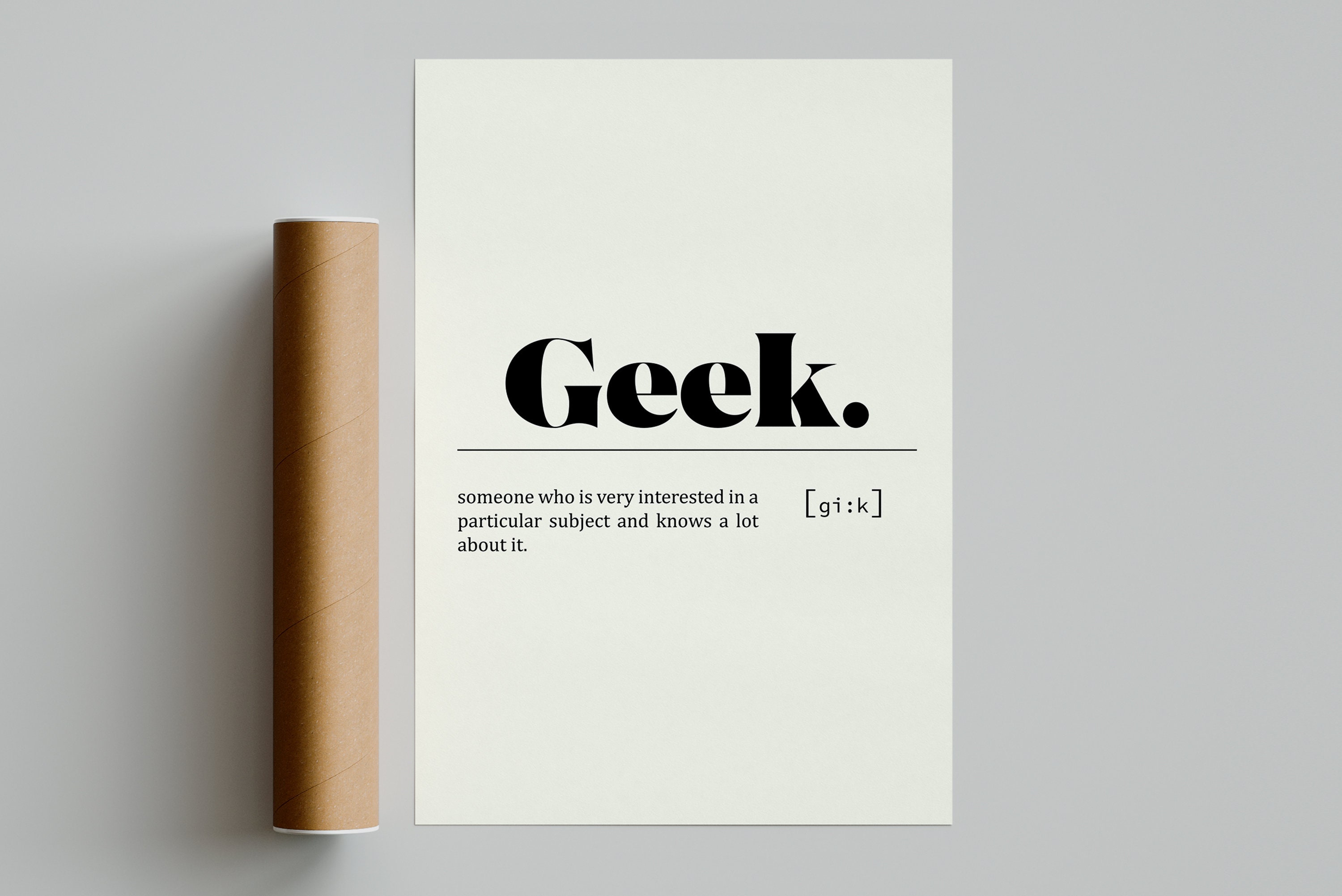 Geek Definition Poster Geek Prints Geek Wall Art Geek Etsy