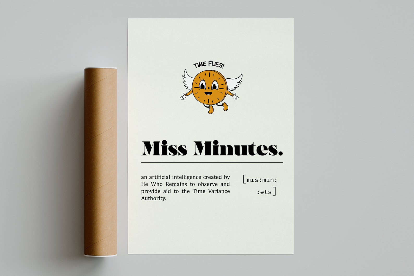 Miss Minutes Poster Tv Series Prints TV Series Wall Art | Etsy