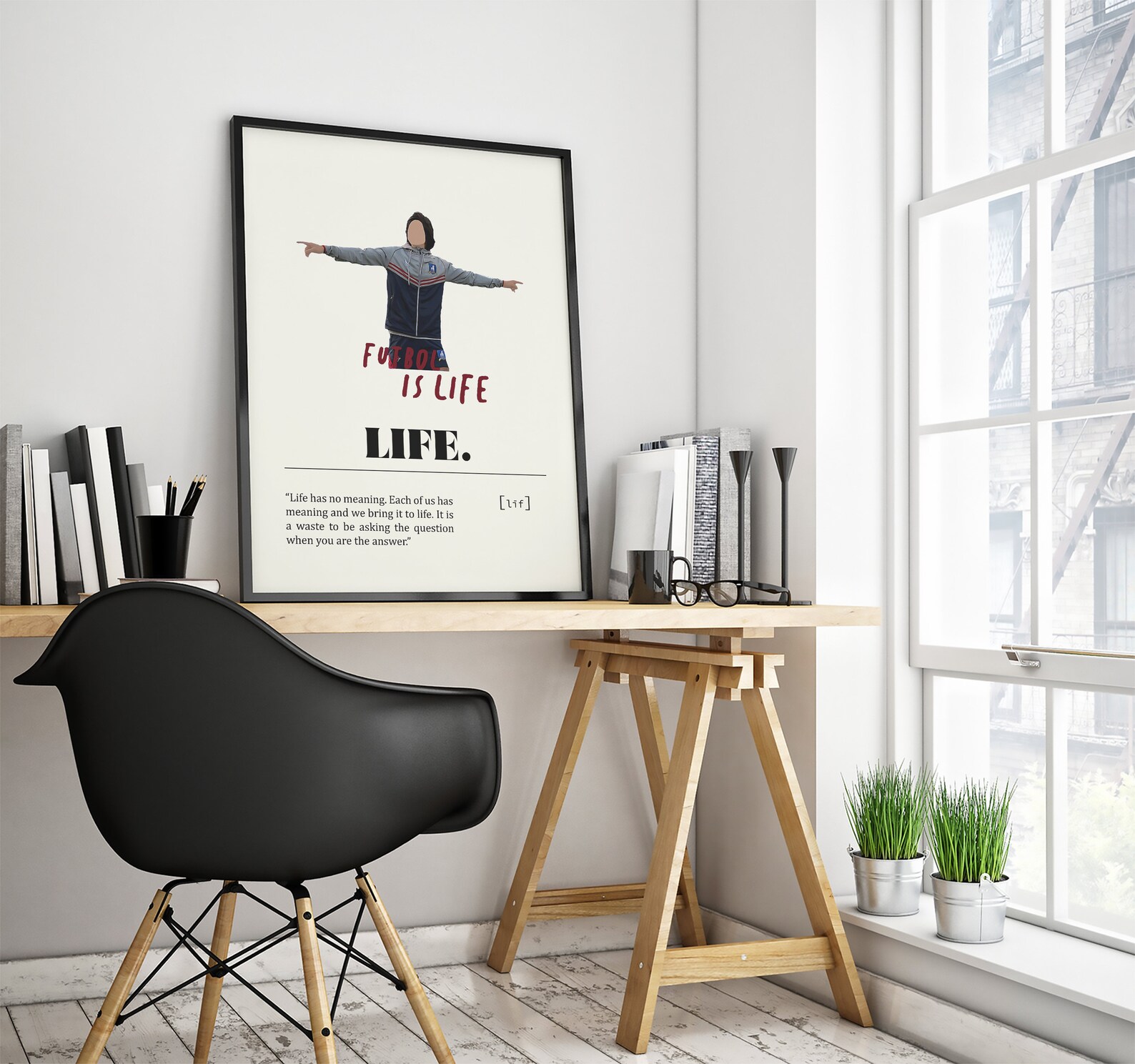 Life Poster Tv Show Prints Ted Lasso Wall Art Ted Lasso | Etsy