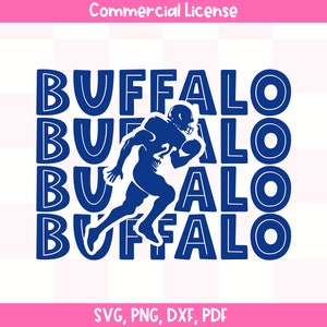 Vintage Büffel SVG | Buffalo Bill Sweatshirt | Geldscheine Fußball | Büffel New York | Sublimationsdruck | Sofort Download