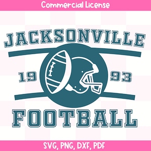 Jacksonville Football SVG | Vintage Jacksonville Football | Jaguars Sweatshirt | Instant Download | Sublimation