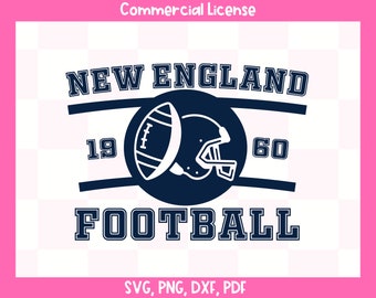 New England voetbal SVG | Patriotten-fanart (directe download)