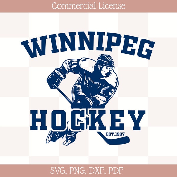 Winnipeg Jets Svg Etsy
