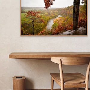 Fall in the Ozarks, Autumn, Foliage, Arkansas Mountains, Ozark Mountains, Printable Wall Art, Photography Print