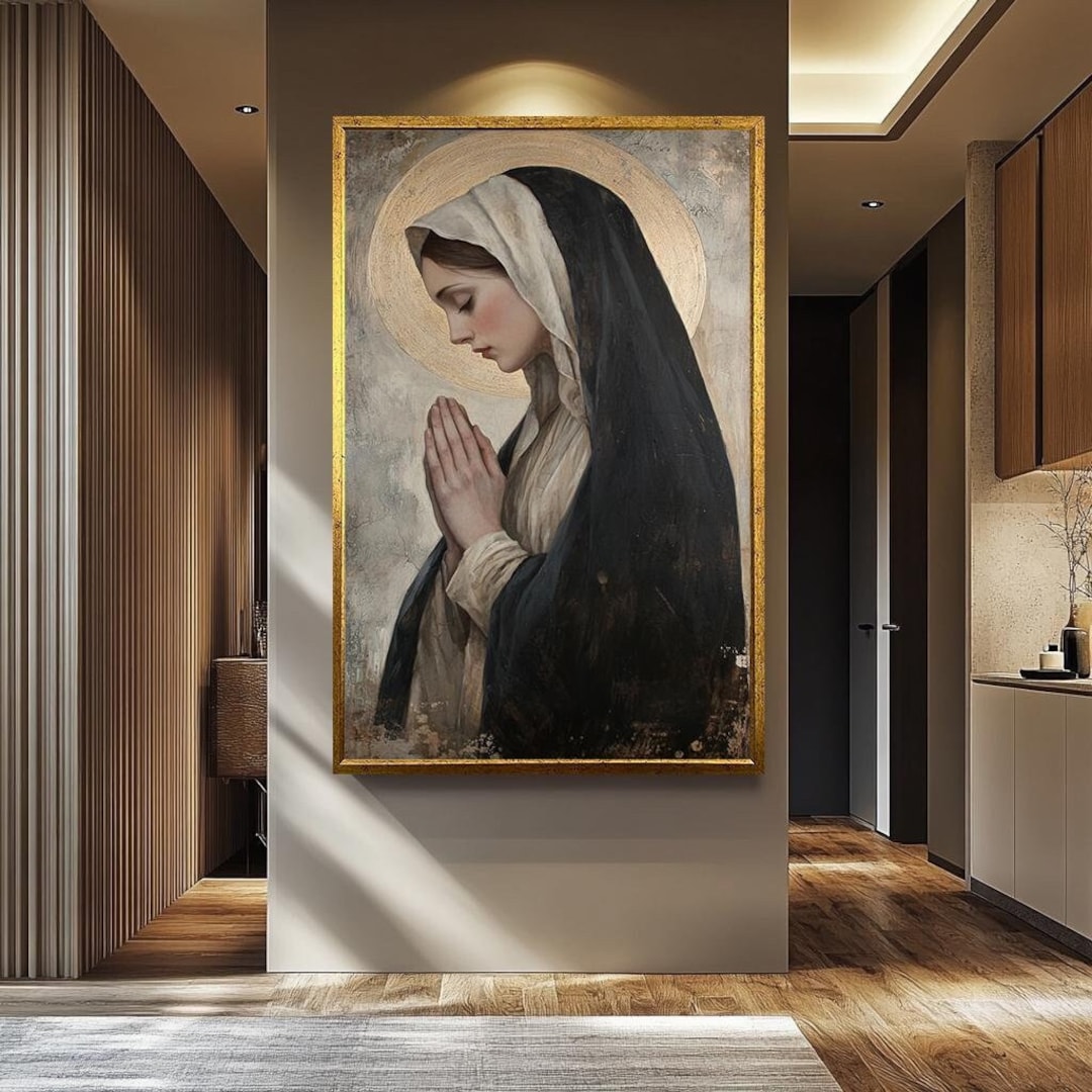 Mary Praying Faith Wall Art II