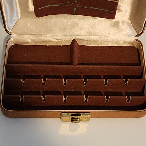 Vintage Hickok Leather Tie Clip Box with Latched … - image 6