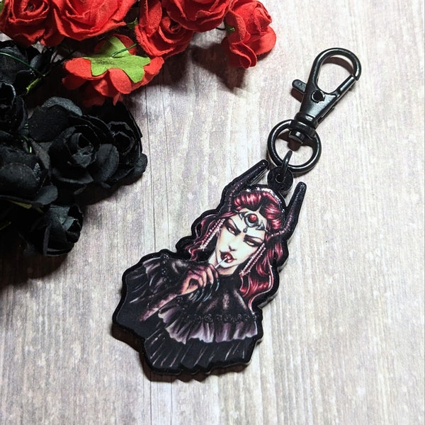 Gothic Schlüsselanhänger - Gothic Anhänger - Gothic Acessories - Gothic Lolita - Vampirin - kreative Geschenke für Gothic und Lolita Fans