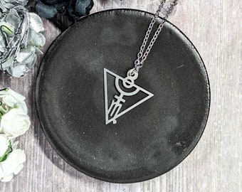 Zodiac Scorpio - Gothic Necklace - Zodiac Necklace - Zodiac Jewelry - Gothic Jewelry - Gothic Accessory - Gothic Gift