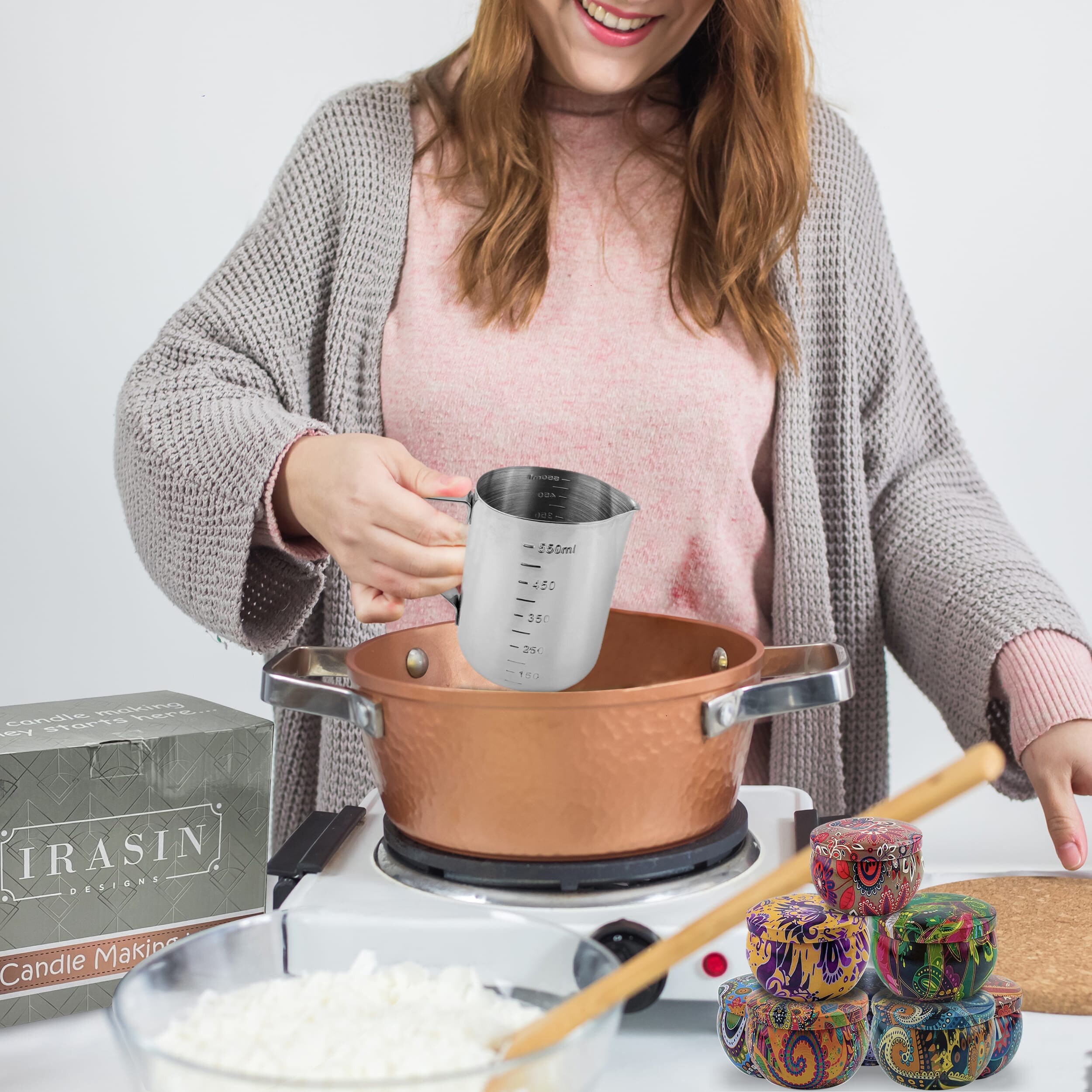 Candle Making Kit Wax Melt DIY Starter Set for Adults Etsy UK