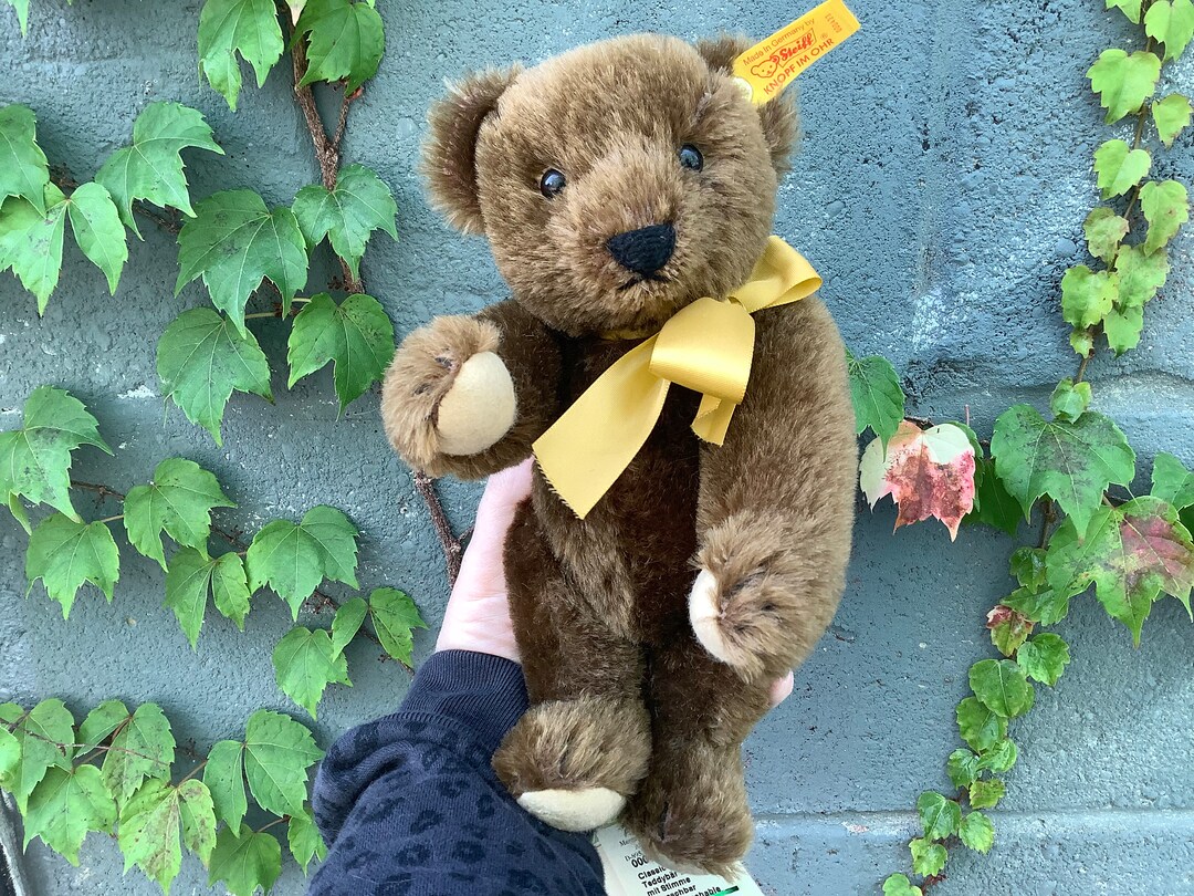 Steiff Classic 1909 Repro Teddy Bear All Tags and Ear Button Circa
