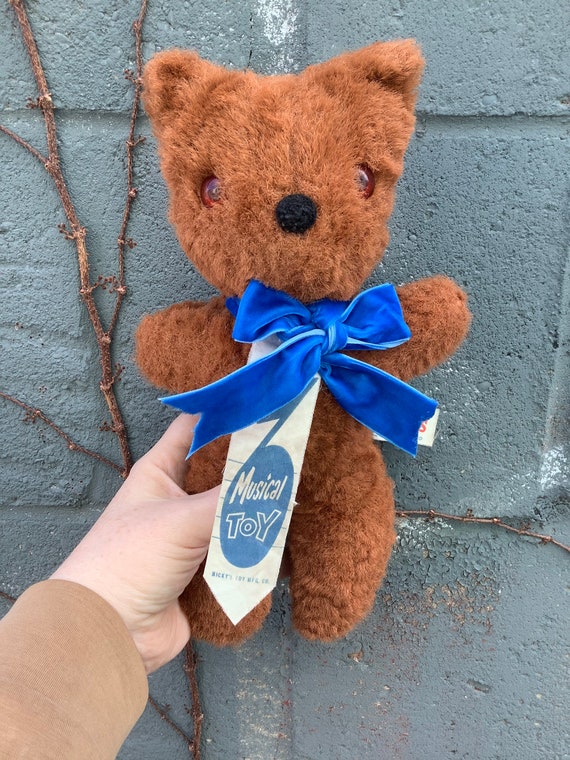 Musical teddy best sale bear